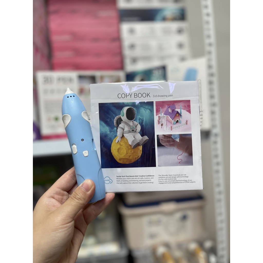 Bút vẽ 3D thỏa sức sáng tạo, đồ chơi giáo dục trẻ nhỏ