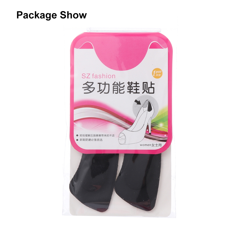 Set 2 miếng đệm lót gót chân khi mang giày cao gót chống trượt giúp giảm đau có thể tái sử dụng cho nữ