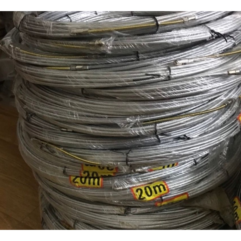 Dây mồi cáp lụa luồn dây điện trong ống ghen - Tiết kiệm thời gian và công sức thi công - Dây mồi luồn ống