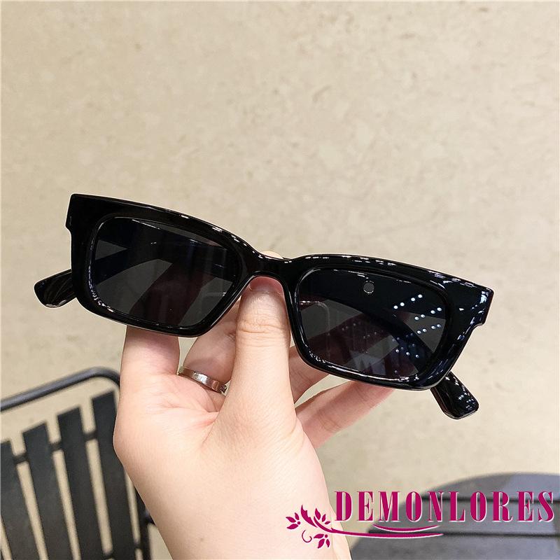 Kính mát gọng chữ nhật chống tia uv nhiều màu tùy chọn