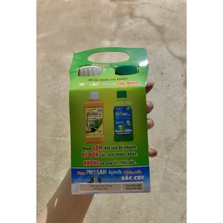 Rocksai & physan đặc trị đạo ôn cháy bìa lá, thối nhũn,thối thân, thối hạt do vi khuẩn