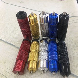 Cặp gù chống đổ sau hình trụ nhôm cho xế yêu cực chất - chống đổ sau xe máy - S111