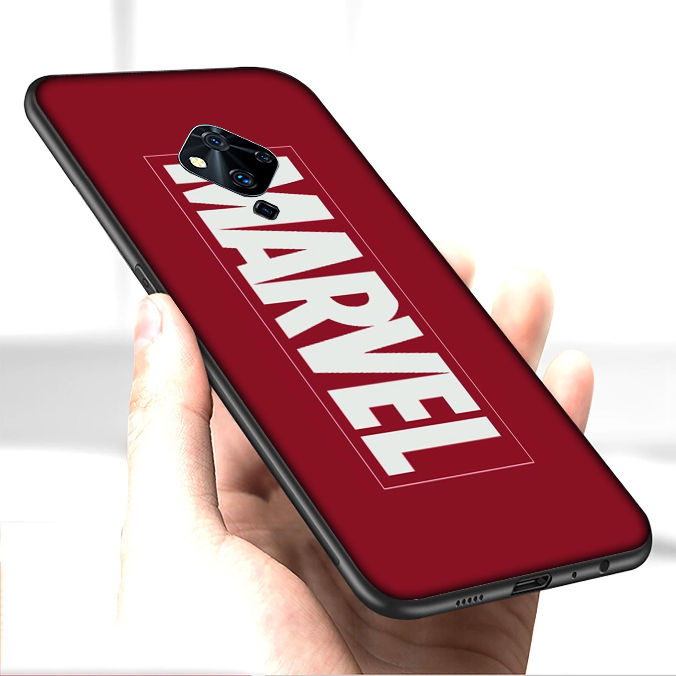 MARVEL COMICS Ốp Lưng Silicone Mềm In Hình Truyện Tranh Marvel Cho Xiaomi Redmi Note 9 / 7 Pro / 9a / 7a / 9c / Note7 / Note9 / 9pro / 7pro