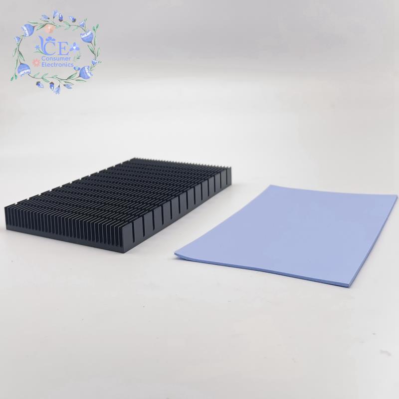Tấm tản nhiệt bằng nhôm cho thẻ đồ họa RTX 3080 3090 VRAM, GPU 150X90X15mm