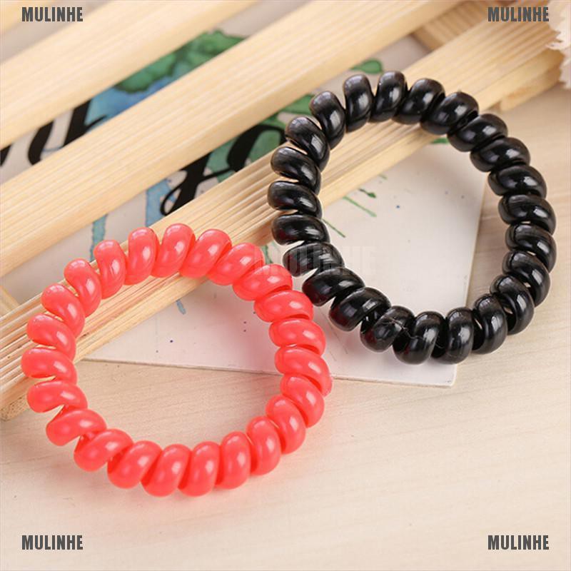 Bộ 10 Dây Cột Tóc Lò Xo Nhiều Màu Sắc Đầy Cá Tính