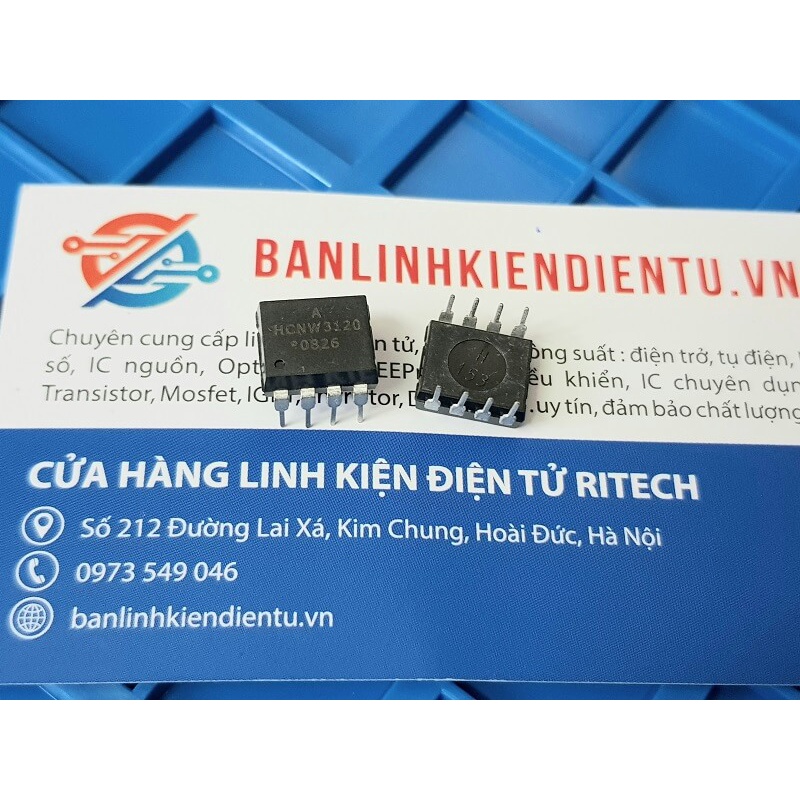 [COMBO 2 CHIẾC] HCNW3120 DIP8 Photo-Transistor
