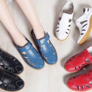 Giày Sandal Trang Retro Dành Cho Nữ