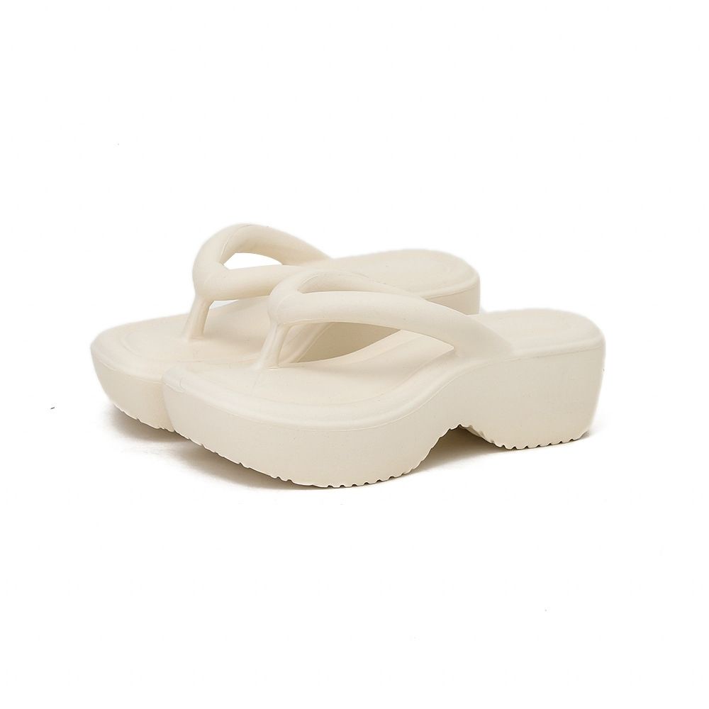 Sandal Đế Dày Mũi Vuông Thiết Kế Mới Thời Trang Dành Cho Nữ