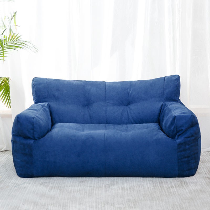 Ghế lười tatami căn hộ nhỏ phòng ngủ tập thể ban công tối giản hiện đại giường sofa đôi màu đỏ dễ thương