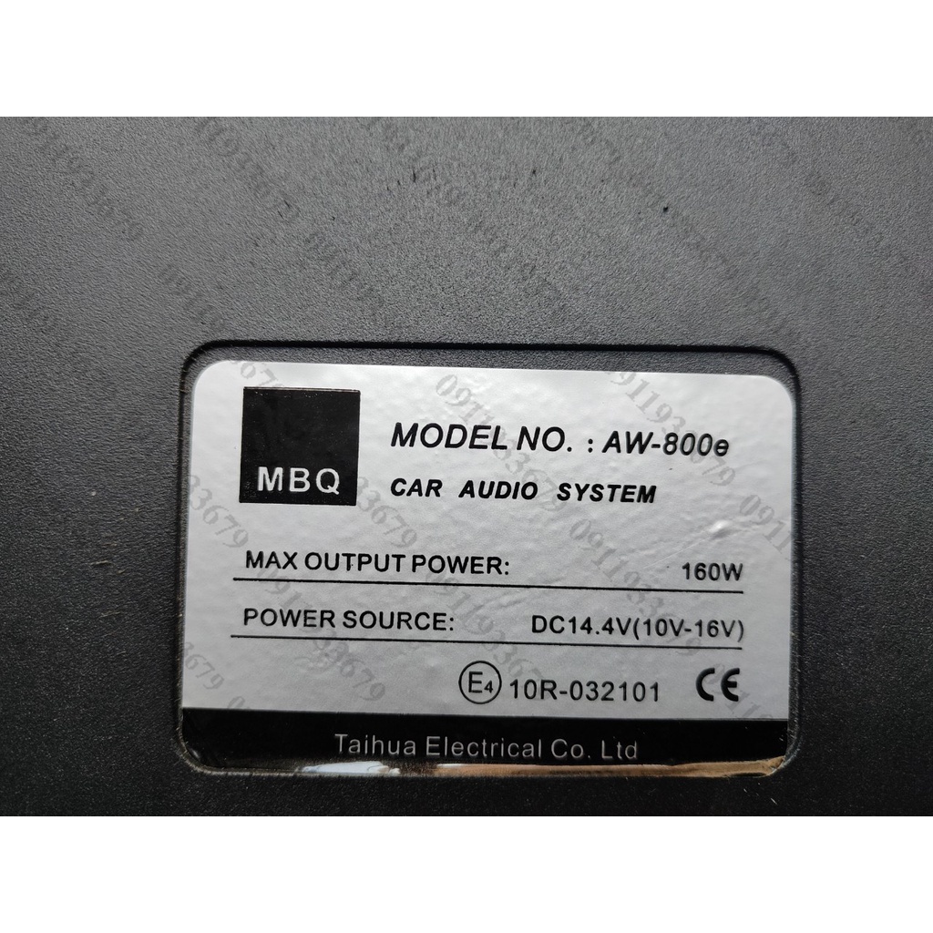 HCM-Loa sub,loa bass, loa gầm ghế ô tô MBQ 800e-hàng bảo hành 12 tháng.