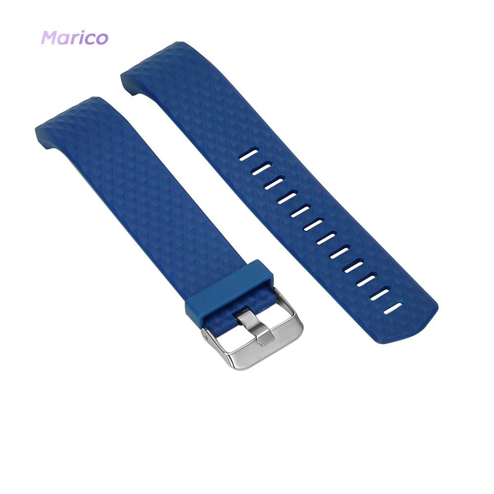 ✿MA✿Monitor Watches Diamond Silicone Band Fitbit Charge 2 Band Heart Rate