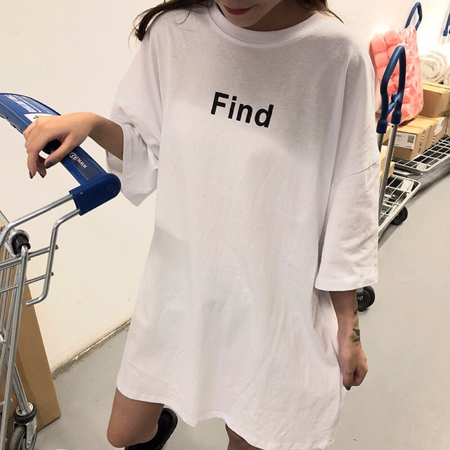 Áo thun tay lõ form rộng