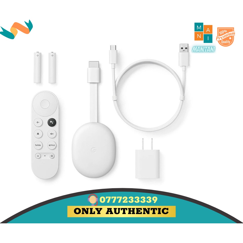 Google Chromecast With Google TV 4K HDR biến TV thường thành Smart TV, điều khiển giọng nói tiếng Việt