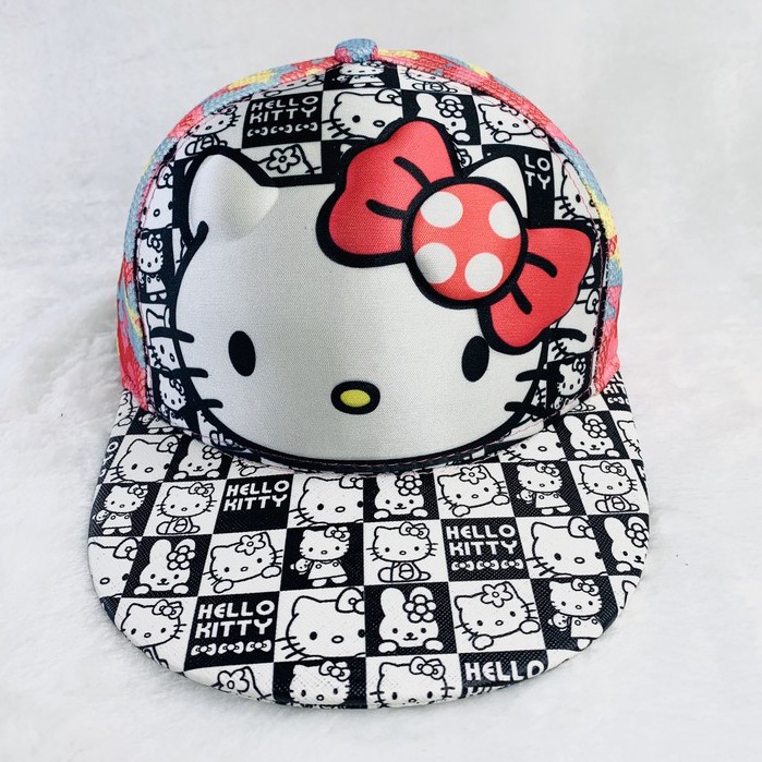 Mũ cho bé gái,nón bé gái hello kitty đáng yêu vô cùng