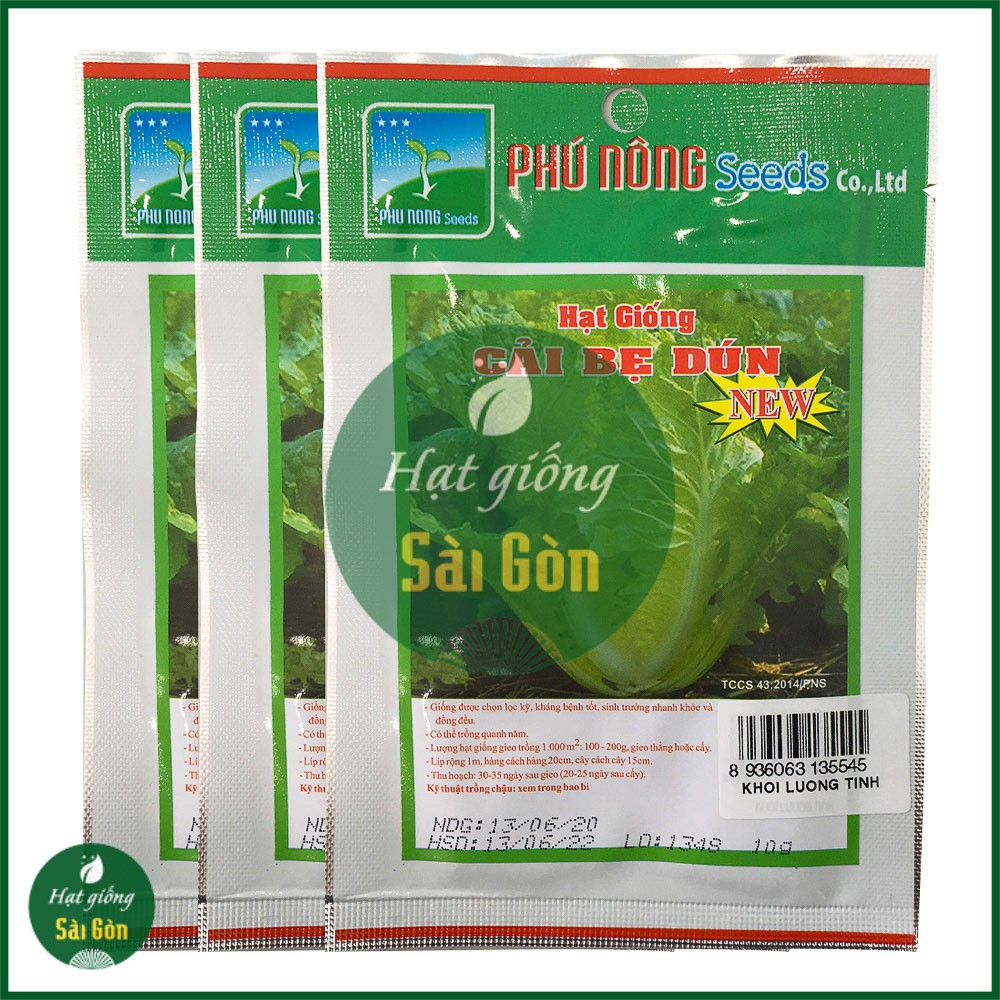 Hạt Giống Cải Bẹ Dún 10gr
