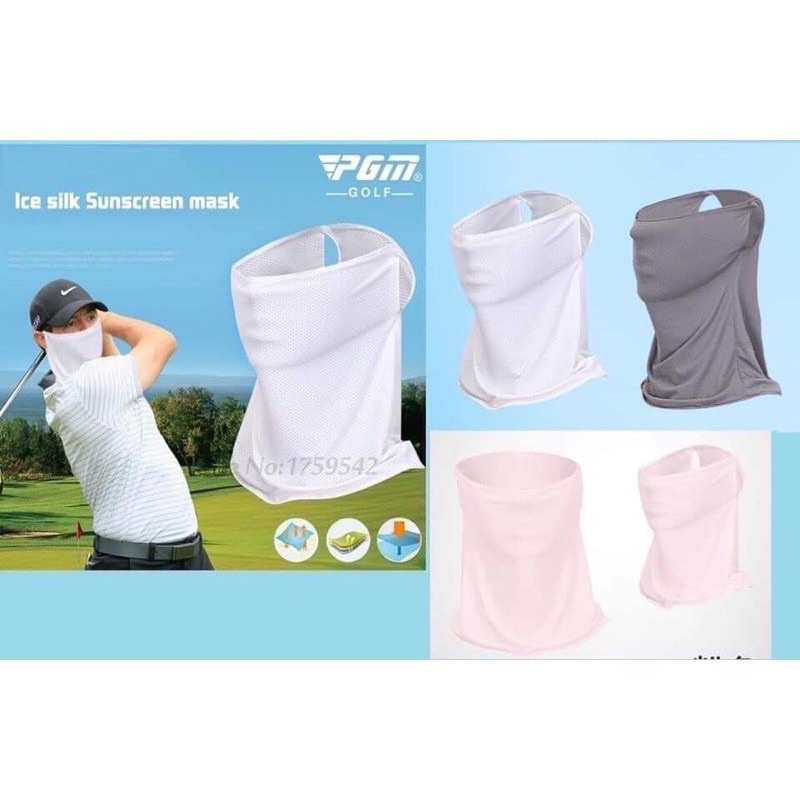 Khẩu trang chống nắng chơi golf -bịt mặt golf- nam nữ