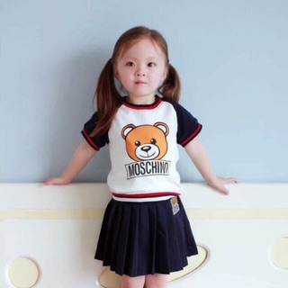 Sét bộ gái trai moschino