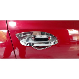 Trang trí hõm cửa xe cerato 2019 loại 1