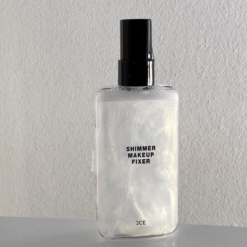 Xịt khoá Makeup 3CE Shimmer Makeup Fixer 100ml