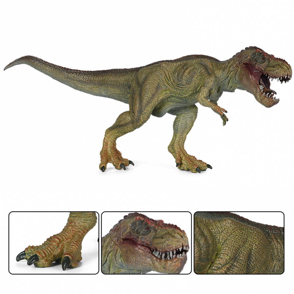 Mô Hình Khủng Long Tyrannosaurus Miệng Lớn 12 Inch Đồ Chơi Cho Bé