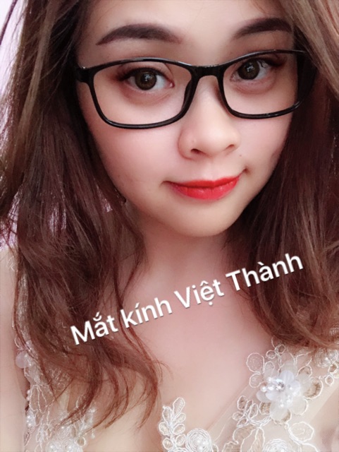 Gọng kính bầu giả cận chân nhỏ