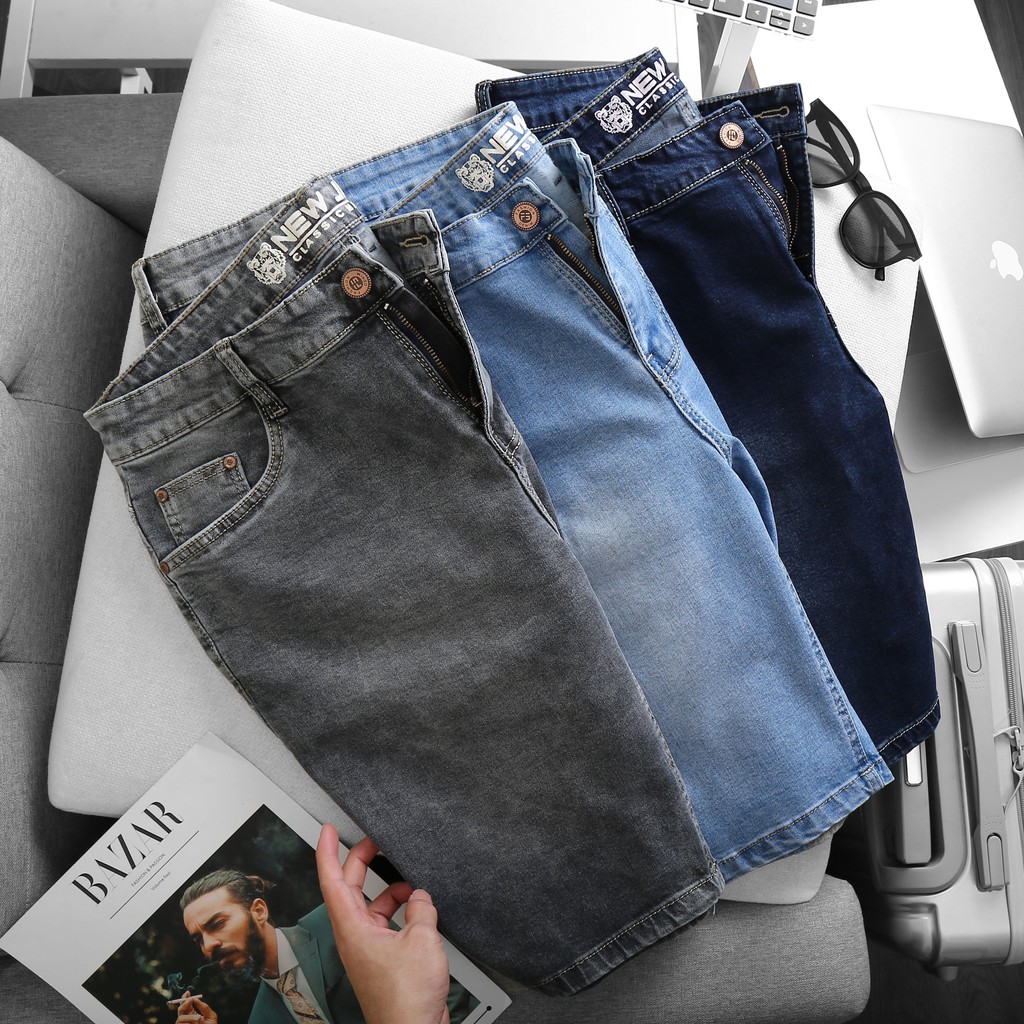 [bigsize < 130kg] QUẦN SHORT JEAN NAM BIG SIZE | BigBuy360 - bigbuy360.vn