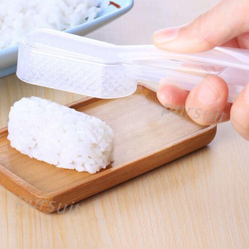 Khuôn sushi có tay cầm làm cơm hộp Bento DIY