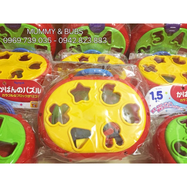 VALI XẾP Ô CHỮ VÀ SỐ TOYROYAL NHẬT BẢN