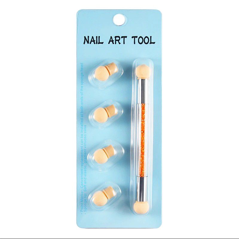 cọ ombre cán đá nail