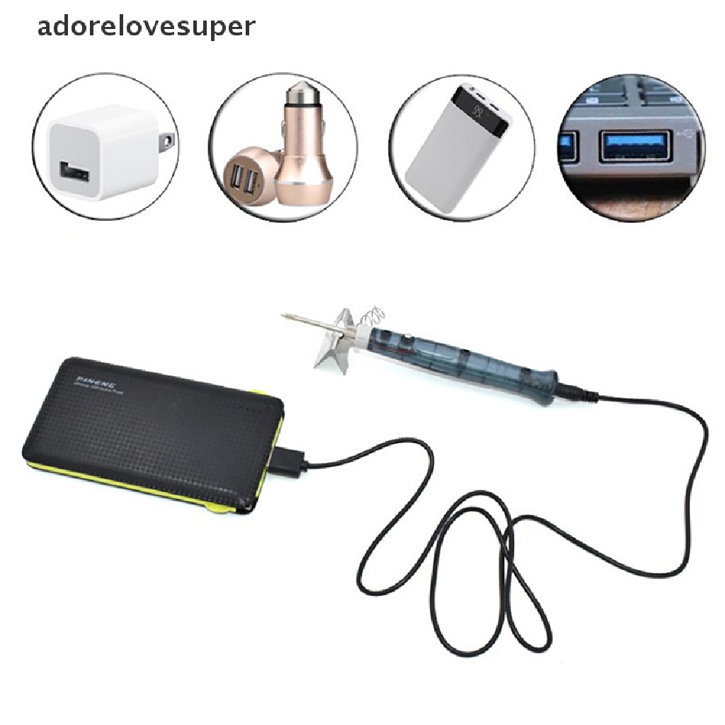 Mỏ hàn điện USB nhỏ gọn thiết thực AD1VN