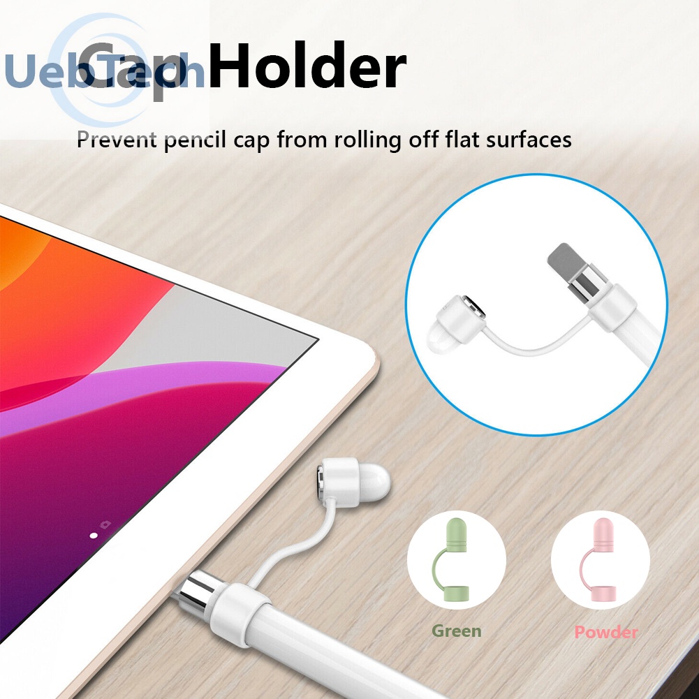 Set 3 nắp đậy đầu bút cảm ứng thích hợp cho Apple Pencil 1