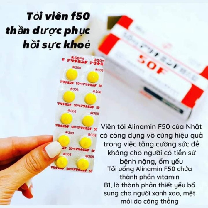 [Nhật nội địa] Tỏi viên Arinamin F50 Nhật Bản hộp 100 viên - Viên uống phục hồi sức khỏe Nhật Bản