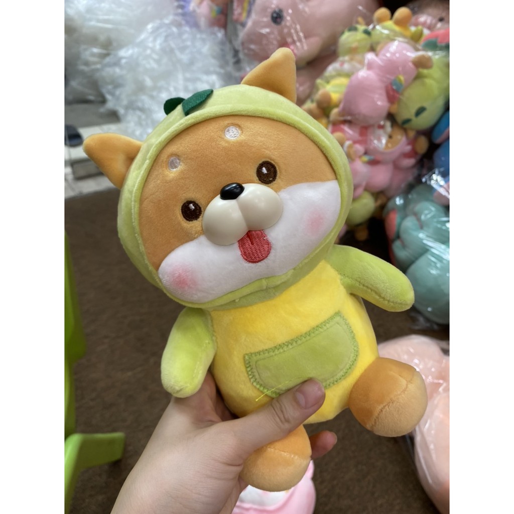 Gấu bông chó shiba cosplay dễ thương kích thước 20cm NEOCI