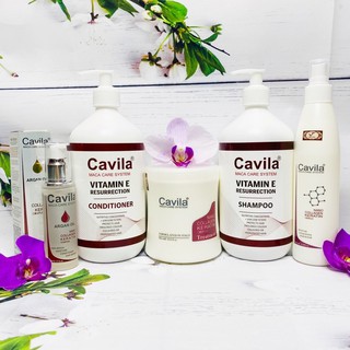 XỊT DƯỠNG PHỤC HỒI TÓC COLLAGEN CAVILA