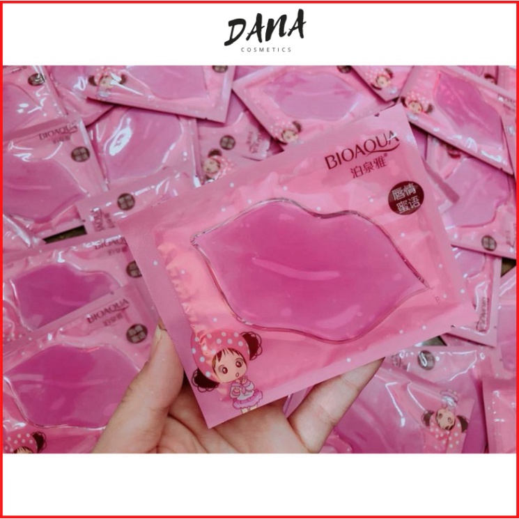 Mặt nạ môi Bioaqua nội địa Trung - Mask môi dưỡng môi hồng tự nhiên, dưỡng ẩm cực tốt DANA