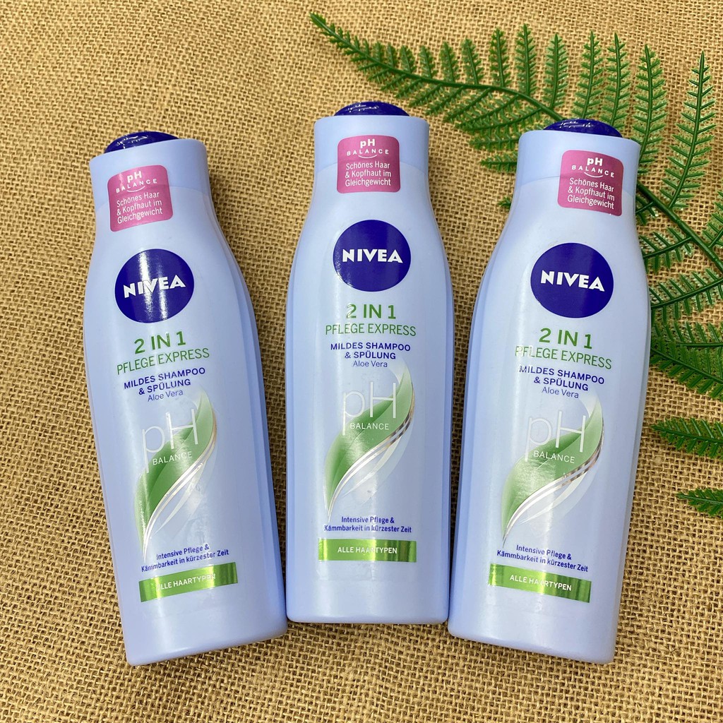 DẦU GỘI KẾT HỢP XẢ NIVEA LÔ HỘI CHO MỌI LOẠI TÓC!!