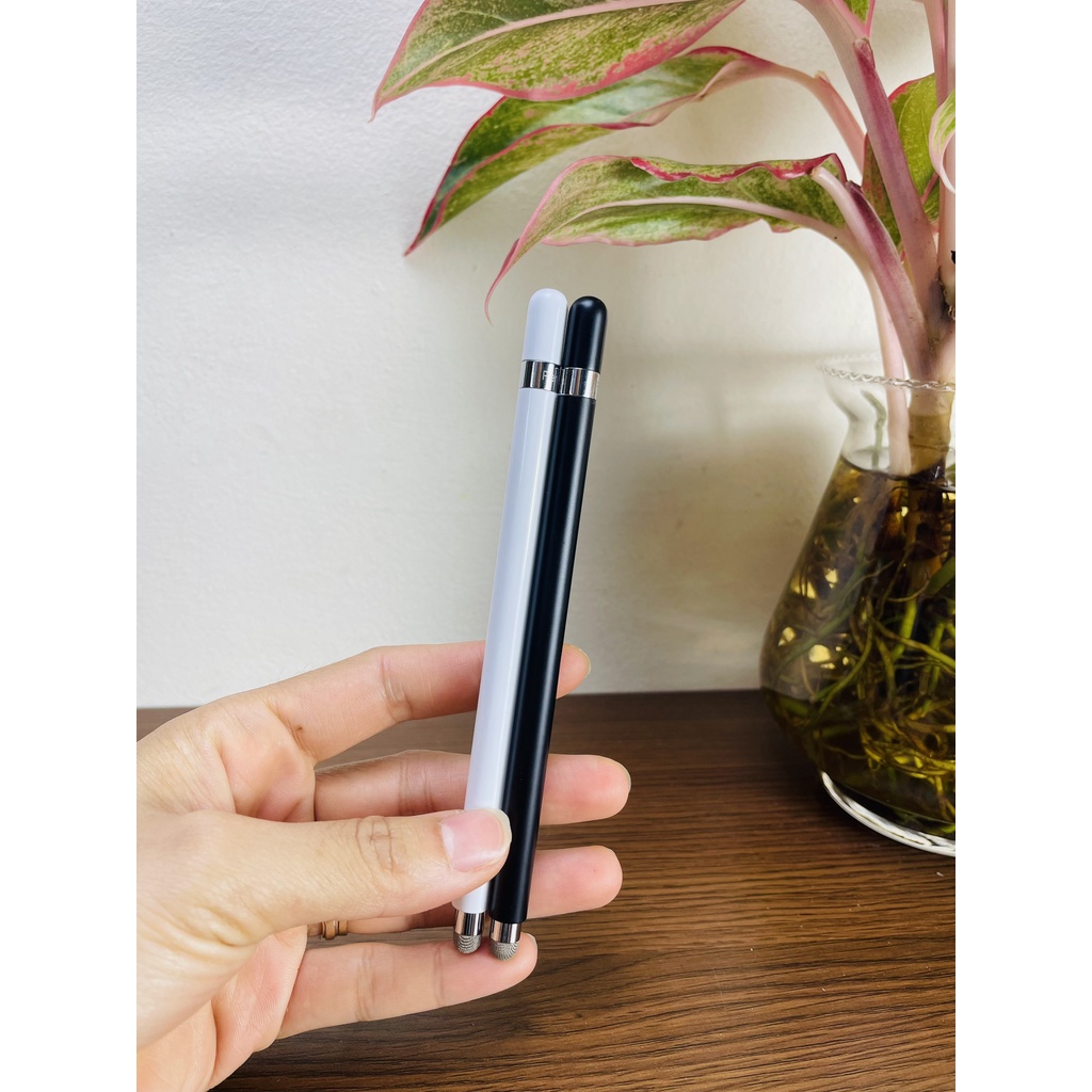 Viết cảm ứng, Bút cảm ứng điện dung dùng 2 đầu cực nhạy dành cho Smartphone B03, B05 máy tính bảng, có đầu bút thay thế