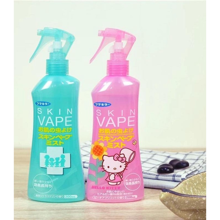 Xịt chống muỗi và côn trùng cho bé Skin Vape 200ml Nhật Bản