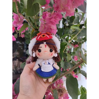 Búp bê mononoke - con nuôi thần Sói trắng Moro