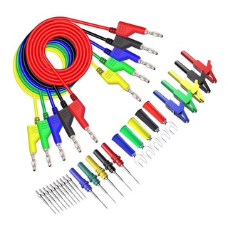 Dây dẫn đầu cắm bắp chuối nhiều màu sắc 4mm