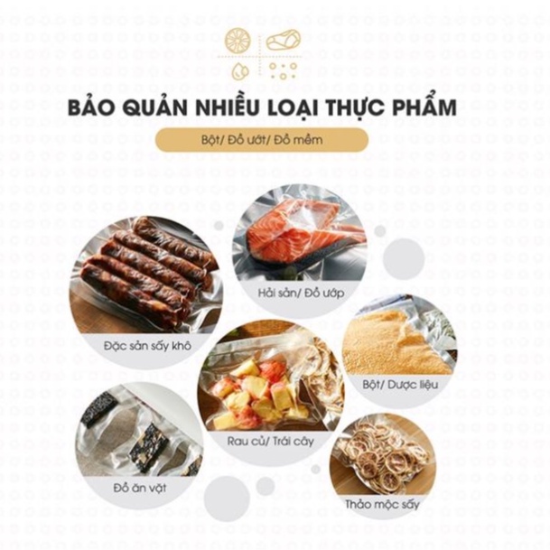 Máy hút chân không mini tự động Bear FKJ-A01F1 và hàn miệng túi , 4 tính năng giúp bảo quản thực phẩm lâu,BH 12t
