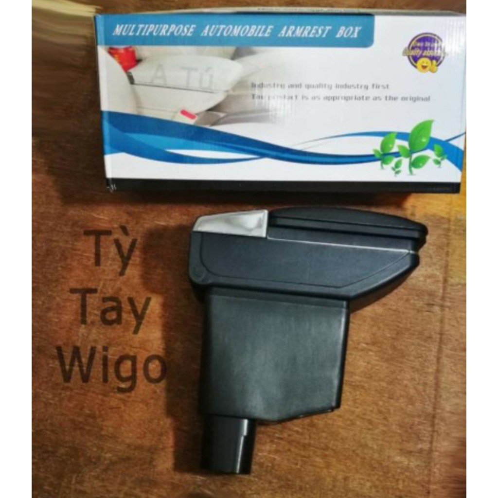 HỘP TỲ TAY TOYOTA WIGO CAO CẤP TÍCH HỢP CỔNG USB LẮP ĐẶT CỰC DỄ DÀNG