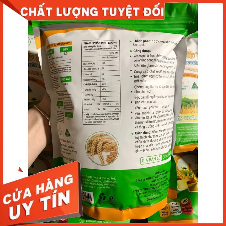 [DATE 5/2022]🎁FREESHIP🎁Yến mạch giảm cân ÚC tươi nguyên chất 1kg | BigBuy360 - bigbuy360.vn