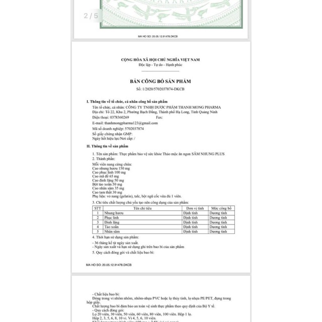 Tăng cân sâm nhung plus kèm thẻ bảo hành 60v + Tặng Quà | BigBuy360 - bigbuy360.vn