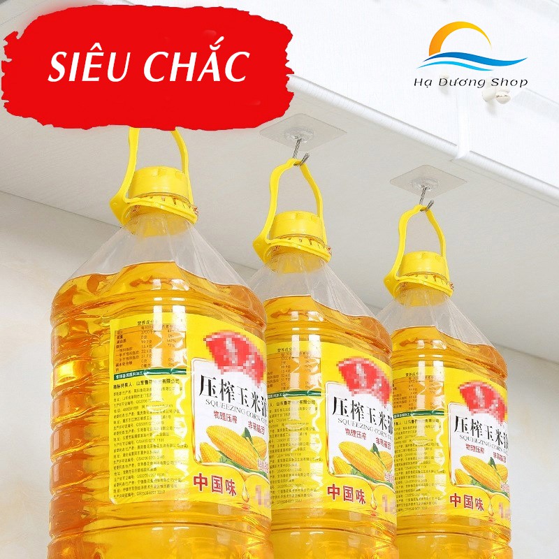 [FLASH SALE 3 NGÀY] Móc dán tường HADU siêu dính chịu lực tới 10kg đa năng cao cấp - Hạ Dương Shop