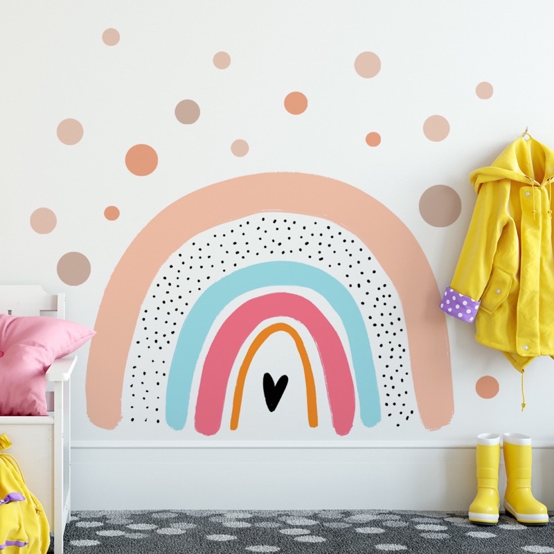 Tranh dán tường trang trí phòng ngủ, phòng chơi cho bé gái, Wall decoration for baby bedroom, play room