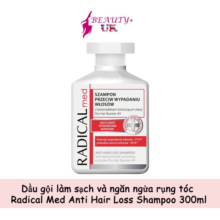 Dầu gội làm sạch và ngăn ngừa rụng tóc Radical Med Anti Hair Loss Shampoo 300ml