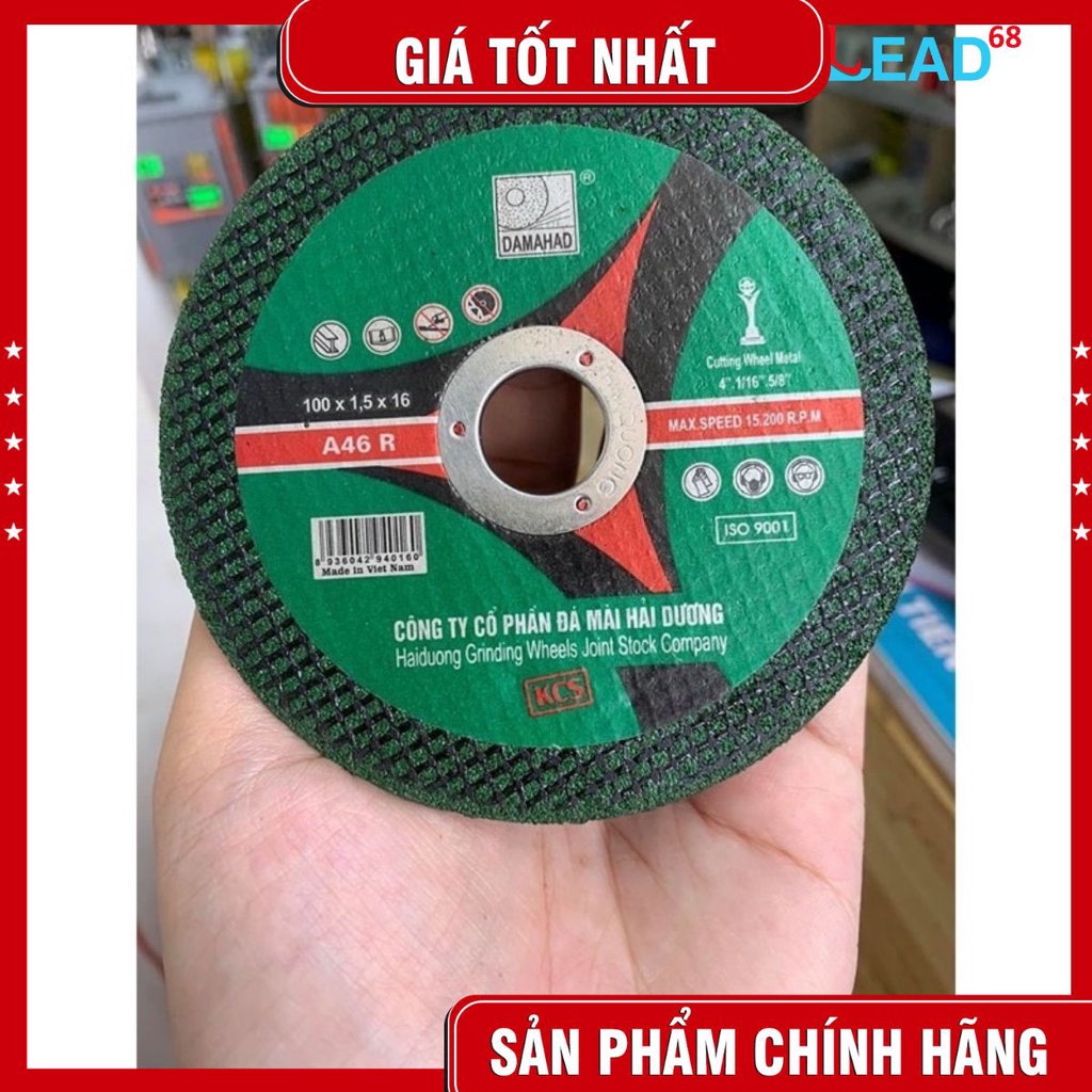 Đá cắt Hải Dương xanh 100 x 1.5x16 (chính hãng)