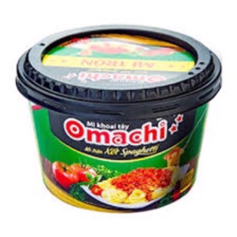 Tô mì trộn Omachi Spaghetti 105g