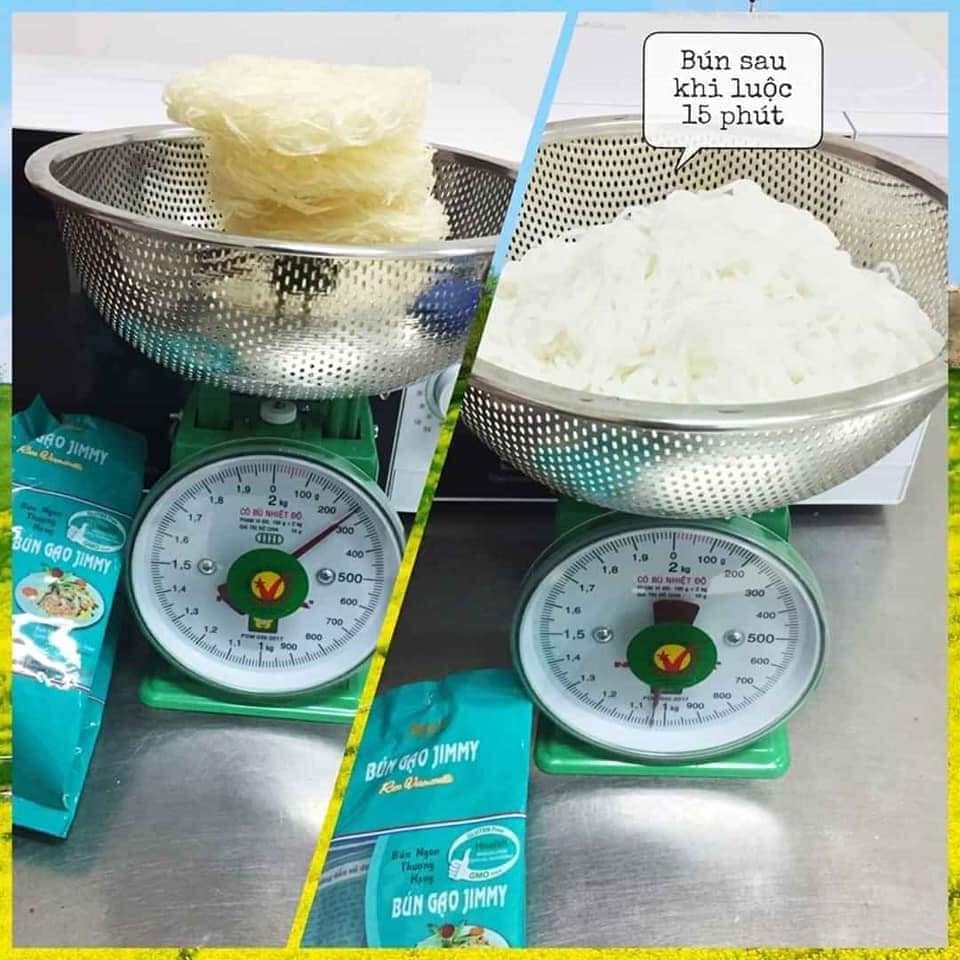 Combo 6 gói Bún gạo khô Jimmy hsd 15/10/2024